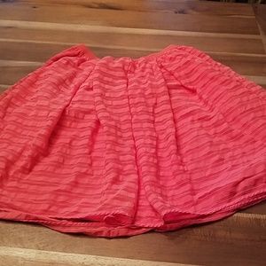 Pink skirt